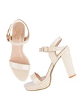 Shoetopia Women'S Girls-Heel-1805 Heeled Sandal-4 Kids Uk (Girls-Heel-1805-Cream)-Eu37,Cream,4,B0D4VQN7RT