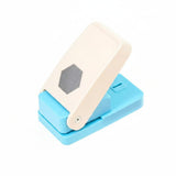 Ecomistiq Hexagon Craft Punch Grandma Garden Design Hexagon Punch Clean Cut For Scrapbooking, Card Making, Hexagon Extra Large
