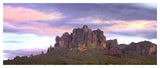 Panoramic View Of The Superstition Mountains At Sunset, Arizona-Paper Art-52,,X22,,