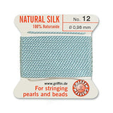 Griffin Bead Cord Silk Turquoise #12