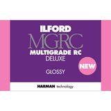 Ilford Multigrade V RC Deluxe Glossy Surface Black & White Photo Paper, 190gsm, 8x10, 25 Sheets