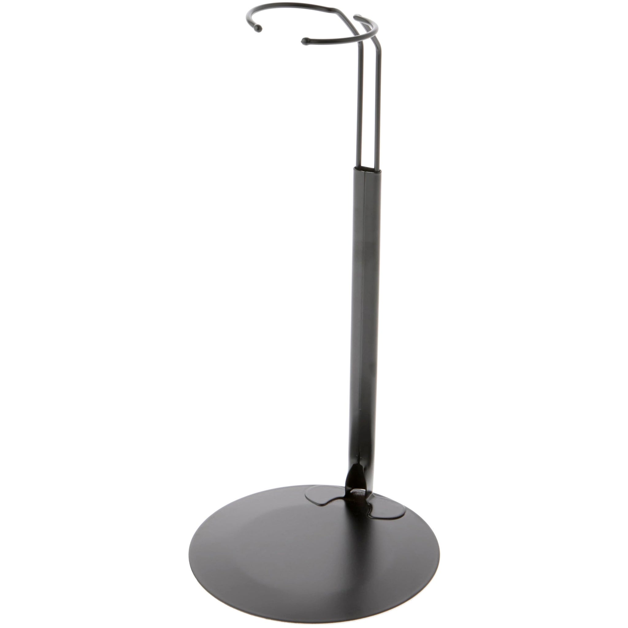 Plymor DSP-10B Black Adjustable Doll Stand, fits 16, 17, 18, 19, 20, 21, 22, 23, and 24 inch Dolls or Action Figures, Waist is 2