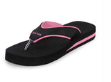 Ortho Joy Doctor Orthopedic Soft Slippers For Ladies Daily Use/Mcr Chappals For Women/Ortho Slippers Women,Black-Pink,5,B08BCLHTSY