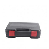 ECOMISTIQ ABSToolbox ChemicalResistant ABSTool Box Stainless Steel Hinges Portable for Electricians, Carpenters, Car, Workshop,