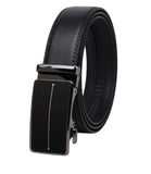 Zacharias MenS Faux Leather Belt With Autolock Buckle Ads226 (Black_Free Size) (Pack Of 1)