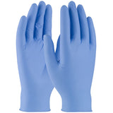 Ambidex Octane Disposable Nitrile Glove, Powder Free with Textured Grip 3 mil 63230PF Blue XL