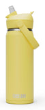 CamelBak Thrive Flip Straw Insulated Stainless Steel Water Bottle Yellow Bloom, 20oz