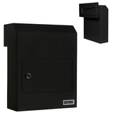 DuraBox ThroughTheDoor Locking Drop Box D500, Heavy Duty Steel Mailbox for Depositing Mail, Keys, Rent Payments, Checks Door