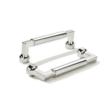 khtumeware 10-Pack 3-Inch(76mm) Polished Nickel Cabinet Pulls,Heavy-Duty Solid Handles for Kitchen Cabinets, Cupboards, Drawers 