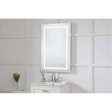 Elegant Decor Helios 36 X 24 Hardwired Led Bathroom Mirror With Touch Sensor