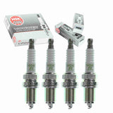 4 pc NGK V-Power Spark Plugs compatible with Toyota Tacoma 2.4L 2.7L L4 1995-2000