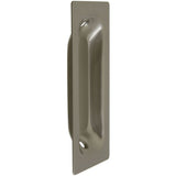 National Hardware N335-612 V141 Flush Pull in Satin Nickel