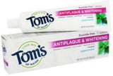 Toms of Maine FluorideFree Antiplaque & Whitening Natural Toothpaste, Fennel, 5.5 oz.
