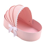 ECOMISTIQ Baby Shower Box Flower Contatiner for Sweet Presents Wrapping Bag Pink|Card Boxes|Party Decorations & Supplies|Arts Cr