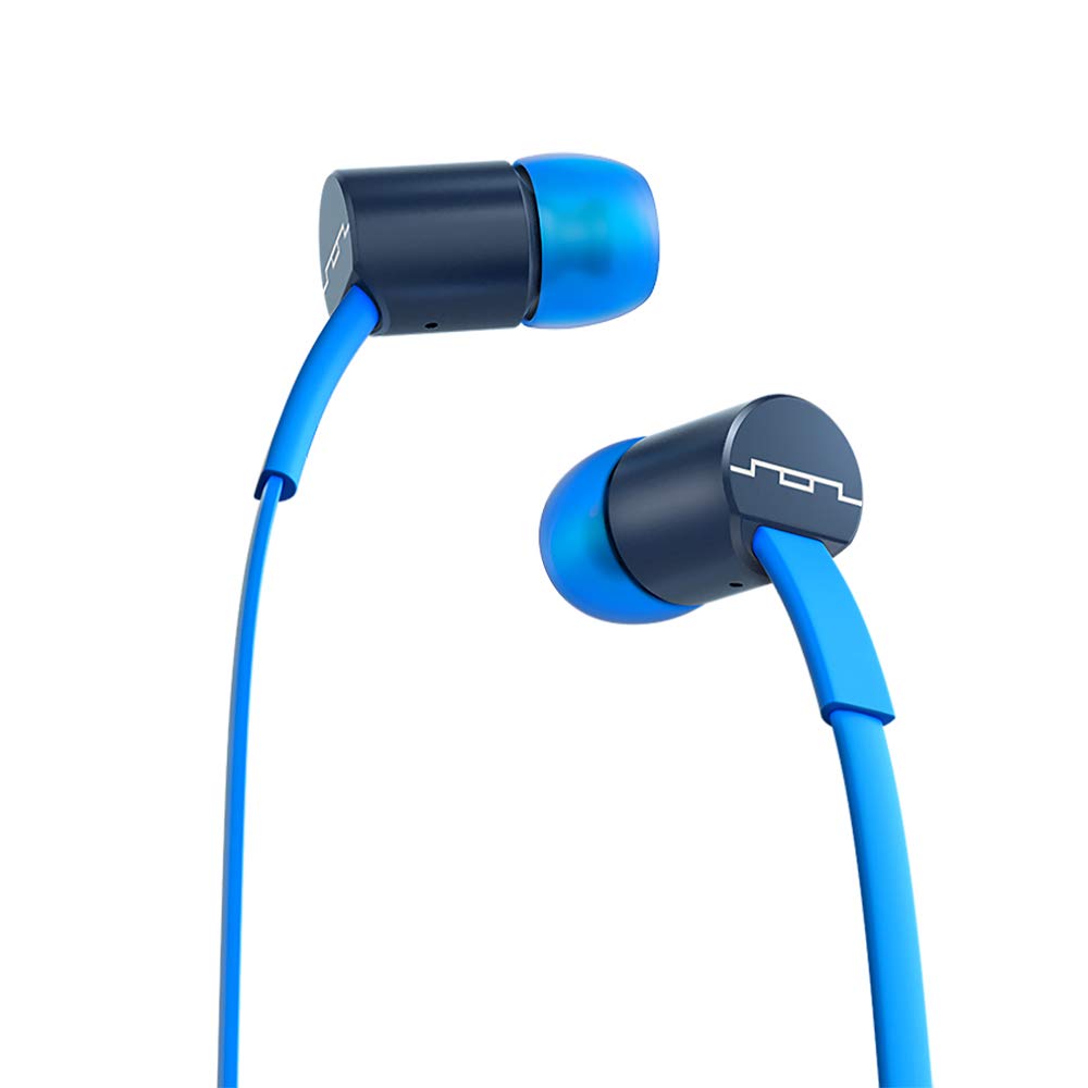 SOL REPUBLIC Jax Wired 3-Button In-Ear Headphones, Apple Compatible, Tangle Free Cable, In-Ear Noise Isolation, 4 Ear Tip Sizes,