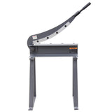 KAKA INDUSTRIAL HS20 Guillotine Metal Shear, 20 in Bed Width, 16 Gauge/1.5 mm Metal Guillotine Shear with a Stand for Construct