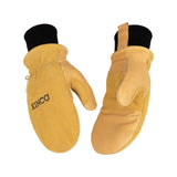 Kinco, 901TWS, Womens Leather Work and Snowboarding Mitt, Small