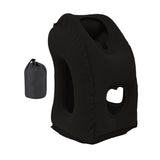 Enakshi Inflatable Travel Pillow Office Neck Pillow For Sleeping Traveling Black|Home & Garden | Bedding | Bed Pillows