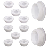Wadoy Bung Cap 2 Combo 6 Pcs Fine Thread and 6 Pcs Well Sealed Coarse Thread Poly Buttress Drum Bung (12 Pcs) with Gasket for 55