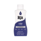 Rit Dye Liquid - Wide Selection of Colors - 8 Oz. (Indigo)