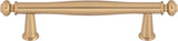 Top Knobs Coddington Pull 3 3/4 Inch (c-c) Honey Bronze