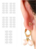 PICKWALK 100Pcs Earlobe Support Patches | Invisible Ear Stickers for Heavy Earrings, Jhumkas & Big Ear Holes Secure Lift Tape