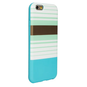 AGENT18 iPhone 6 Plus case, FlexShield Blue Preppy