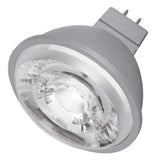 Satco S8644 8W MR16 LED Silver-Back Reflector Light Bulb, GU 5.3 Base, Dimmable, 40-Degree Beam, 5000K