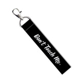 Isee 360 DonT Touch Me Quotes Lanyard Tag With Swivel Lobster For Luggage Bags Backpack Travelers Students Worker L X H 5 X 0.8