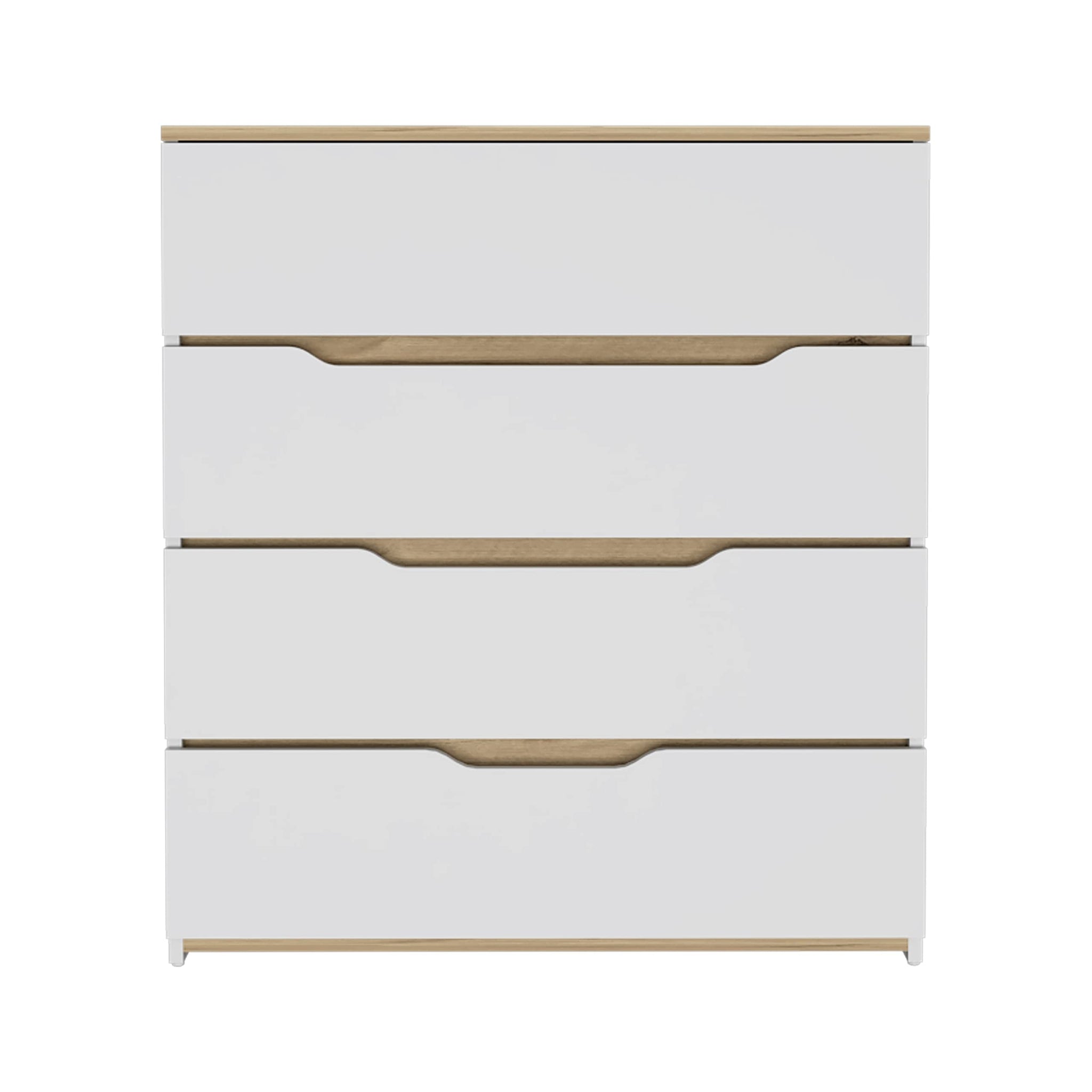 Zoe Dresser -Bedroom -White / Light Oak