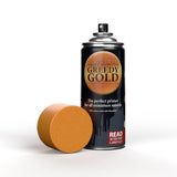 The Army Painter Gold Spray Paint, 400ml, 13.5oz - Acrylic Spray Undercoat for Miniature Painting - Spray Primer for Plastic Min