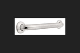 Franklin Brass Fb5618Psbs 18 Grab Bar, Concealed Mount, Peened And Bright Stainless