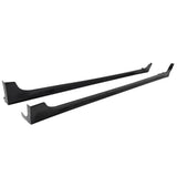 Fit 2012-2015 Honda Civic ABS Plastic Unpainted Side Skirts Mugen RR Style