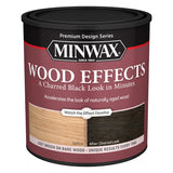 4-Pack of 1 qt Minwax 40414 Charred Black Wood Effects Water-Based Wood Accelerator