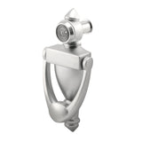 PrimeLine U 10327 Door Knocker and Viewer, 9/16 In. Bore, 180 Degree View Angle, Satin Nickel (Single Pack)