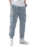 Toplot Men'S Cotton Cargo Pants || Casual Trouser For Men || Cargo For Men (Men-Cargo-5228-Silver-38),Silver,38,B0DV3W6QQS