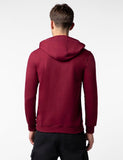 Fyltr Men'S Casual Full Sleeve Hoodie With Drawstring - Half Zip Closure | Utility Pocket With Flap | Casual Winterwear For Men,Berry Cherry,Berry Cherry,S