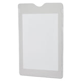 Oxford 65005 UtiliJac HeavyDuty Clear Plastic Envelopes, 3 x 5, 50/Box