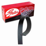 Gates Micro-V Serpentine Belt compatible with Ram 1500 3.6L V6 2014-2018