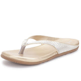 Ortho Joy Fancy Doctor Slippers || Comfortable Flat Sandals For Women Stylish,Light Cream,5,B0B6BRQTGV