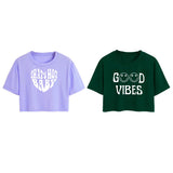 Toplot Tops For Women || Western Tops For Woman Stylish || Crop T-Shirt Western Pack Of 2 (Combo-Top-5258-Prl-Olv-M),Parple-Olive,,B0F6NNBCQG