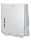 San Jamar T1905WH White Truefold CFold And Multi Fold Type Towel Dispenser