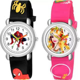 Selloria Trendy Silicone Analog White Dial Boys & Girls Watch - Best Gift For Kids 2025