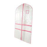 Heavenglow Dance Garment Bag Clear Clothing Dust Bag Accessory Gift Home Travel Storage Pink|Garment Bags