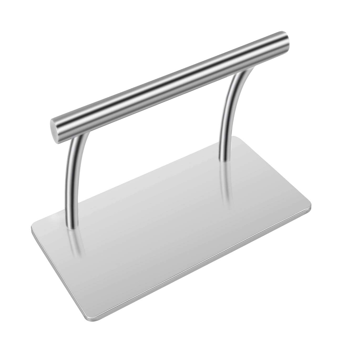 Kaleurrier Stainless Steel Footrest,Professional Mobile Foot Rest,Foot Pedal Parts for Barber Hairdressing Beauty Spa Nail Massa