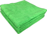 VRT Microfiber Multi Purpose Towel & Cleaning Cloth 40X40Cm 340 GSM03GREEN