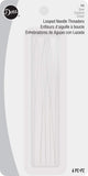 Dritz 252 Looped Needle Threaders (6Count),Silver