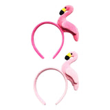 Calandis Funny Flamingo Headband Costume Headdress For Holiday Party Decor Rose Red | Hair Accessories | Womens Accessories