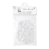 Raicegs 100pcs 6mm Clear Quartz Beads Natural Gemstone Beads Round Loose Beads for Jewelry Making DIY Bracelets Necklace