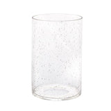 Eumyviv A00001 Cylinder with Bottom Clear Bubble Glass Lamp Shade